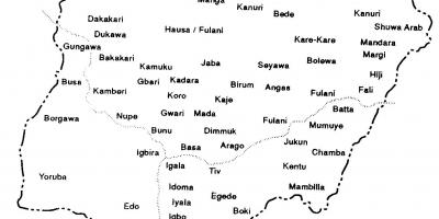 วาดแผนที่ไนจีเรีย