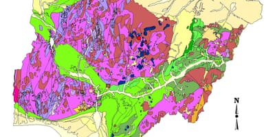 แผนที่ของ geological ไนจีเรีย